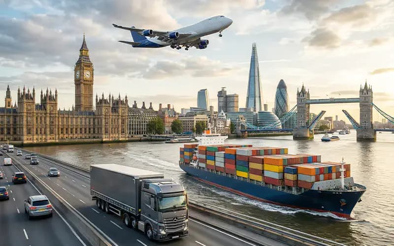 Ever Ocean shipping to UK