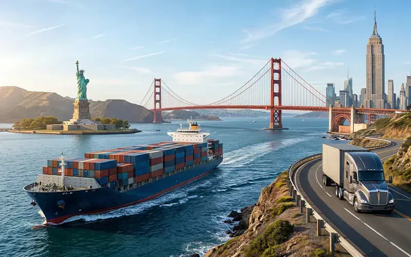 Ever Ocean shipping to USA