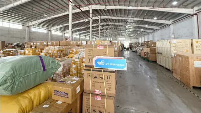 Ever Ocean large-scale warehouse and logistics storage facility