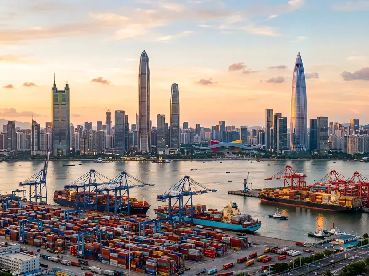 Ever Ocean office located in Shenzhen, China — a major export hub near Yantian, Shekou, and Nansha ports