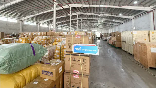 Ever Ocean large-scale warehouse and logistics storage facility